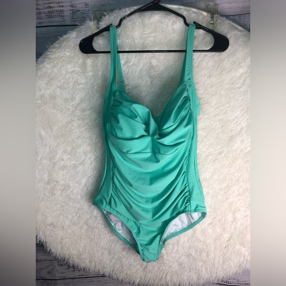 VENUS Aqua One-Piece Swimsuit NWT Size 16 - Picture 7 of 15